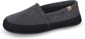 Acorn Men's Slippers with Memory Foam Insole Suede Sidewall and Rubber Outsole