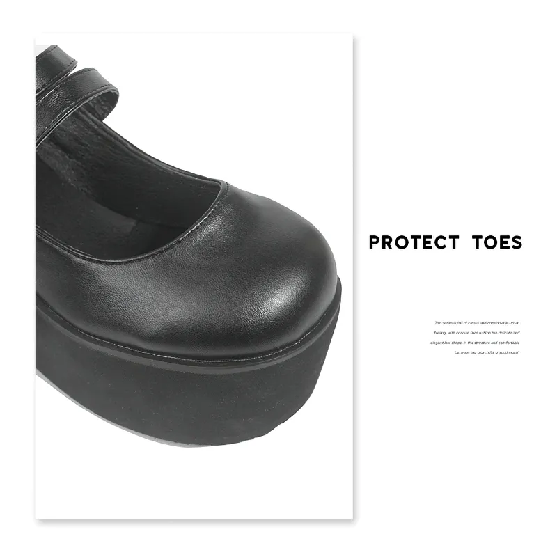 Alternative Fashion Women Shoes / Casual Gothic Footwear Of Platform
