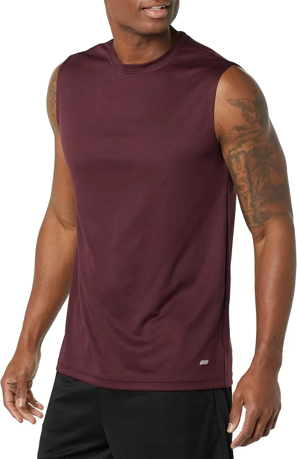 Amazon Essentials Men's Active Performance Tech Muscle Tank, Pack of 2