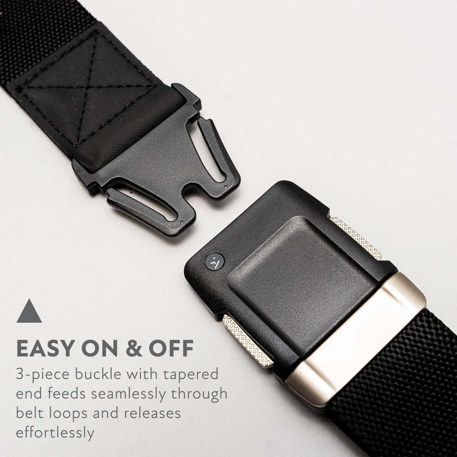 Arcade Belts Motion Belt for Men & Women - Micro Adjustable Click, Lighweight Stretch Belt, Casual Unisex Belts