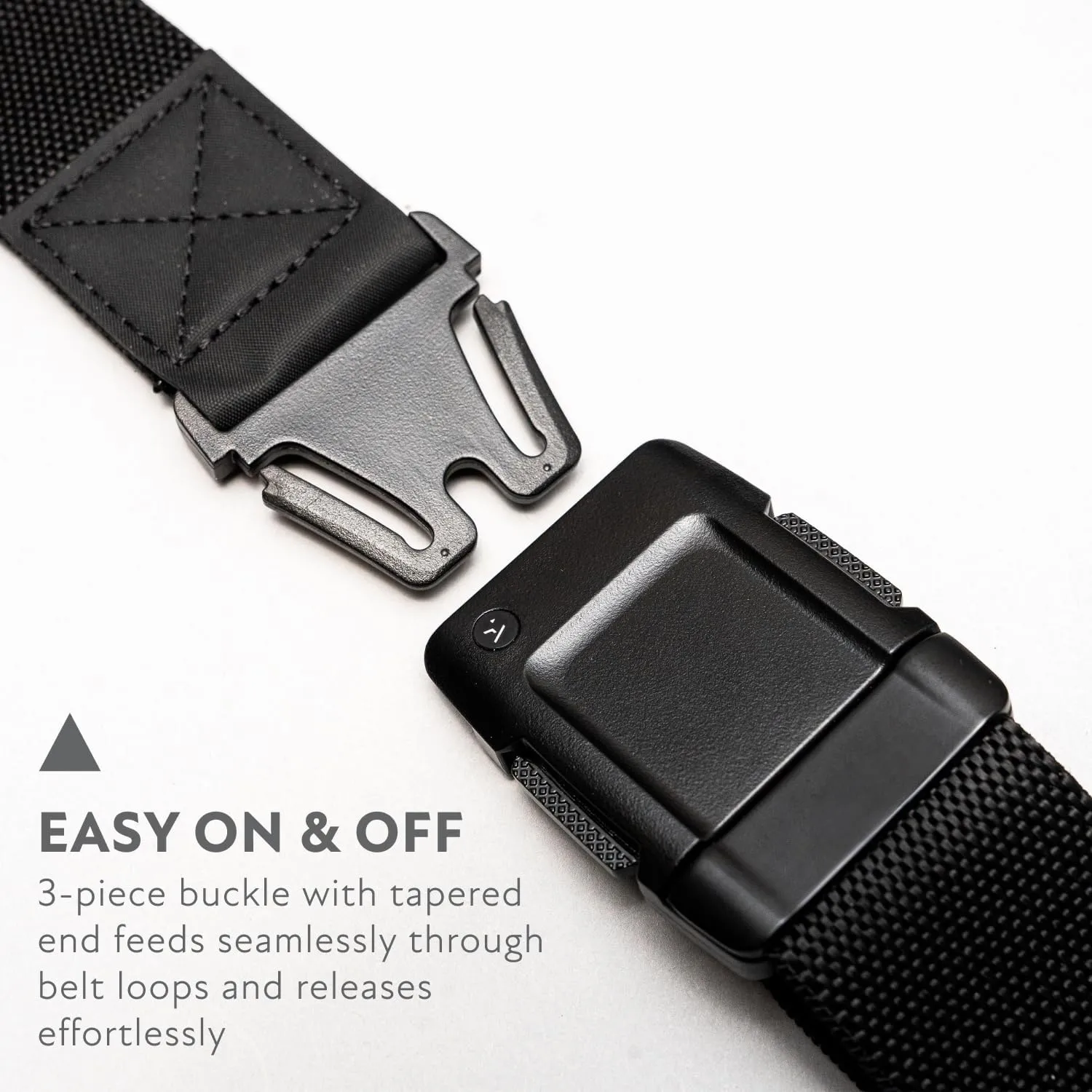 Arcade Belts Motion Belt for Men & Women - Micro Adjustable Click, Lighweight Stretch Belt, Casual Unisex Belts