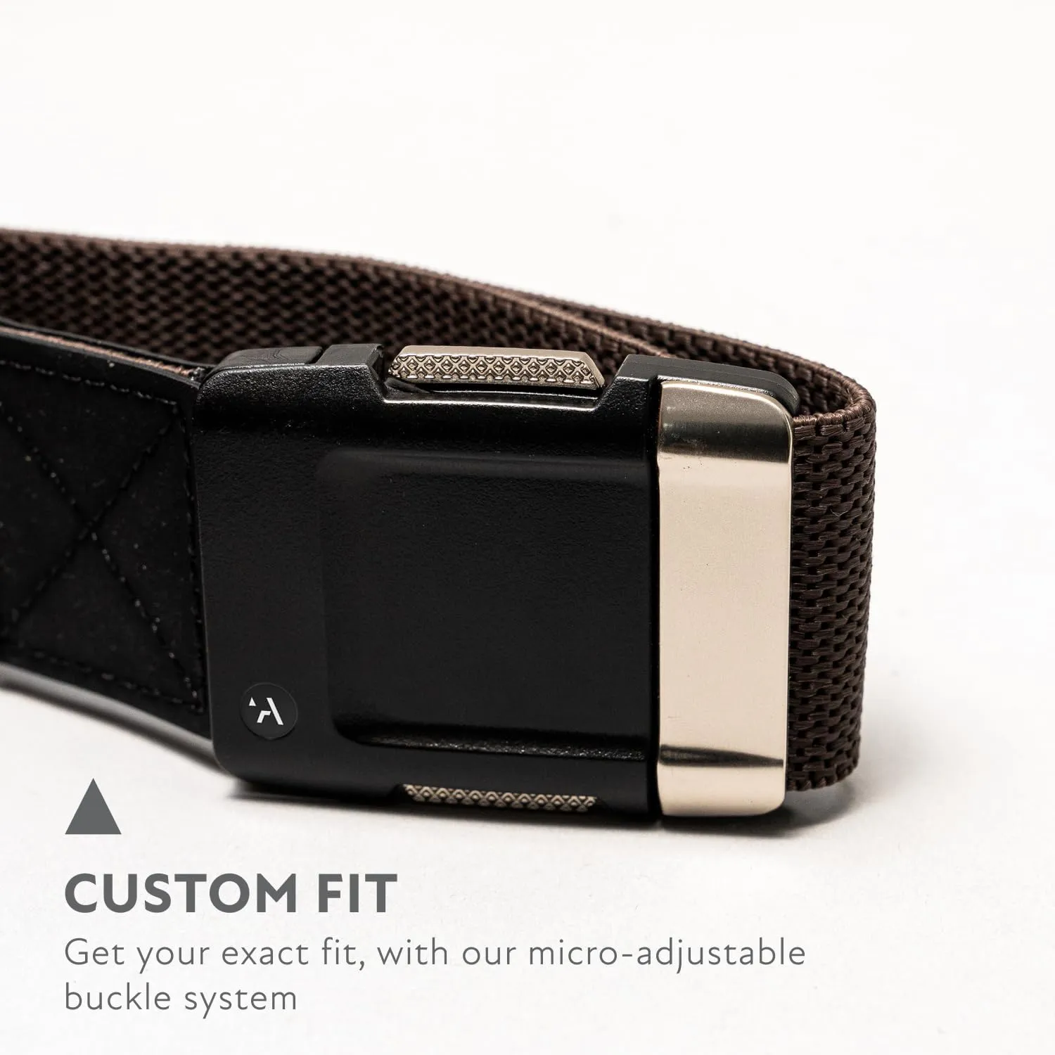Arcade Belts Motion Belt for Men & Women - Micro Adjustable Click, Lighweight Stretch Belt, Casual Unisex Belts
