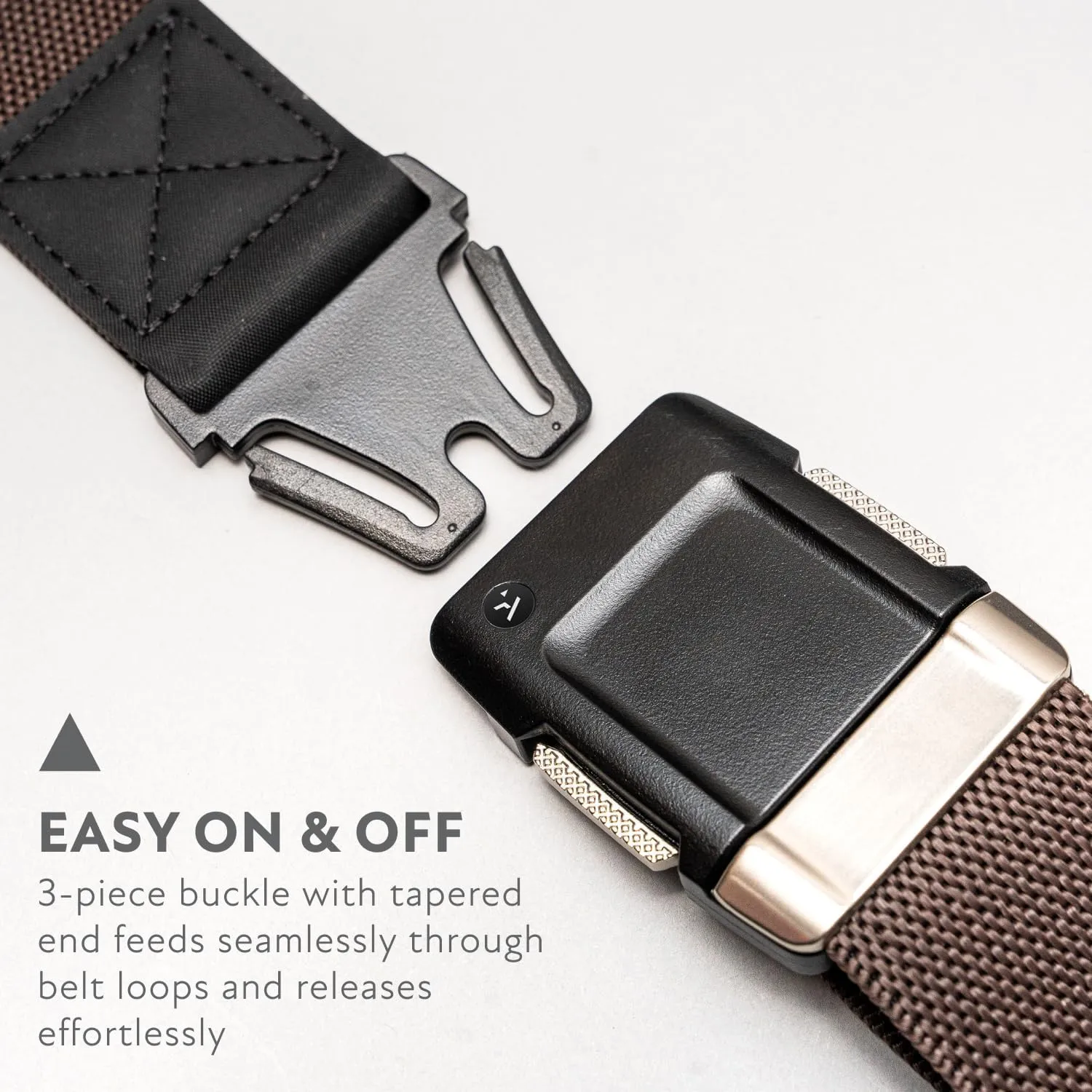 Arcade Belts Motion Belt for Men & Women - Micro Adjustable Click, Lighweight Stretch Belt, Casual Unisex Belts