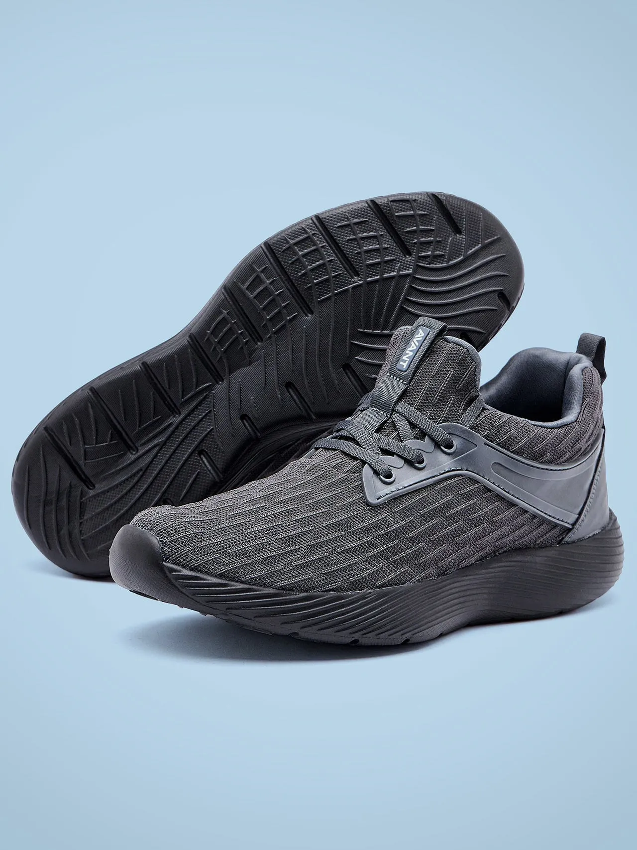 Avant Men's FeatherLite Running and Walking Shoes- D.Grey