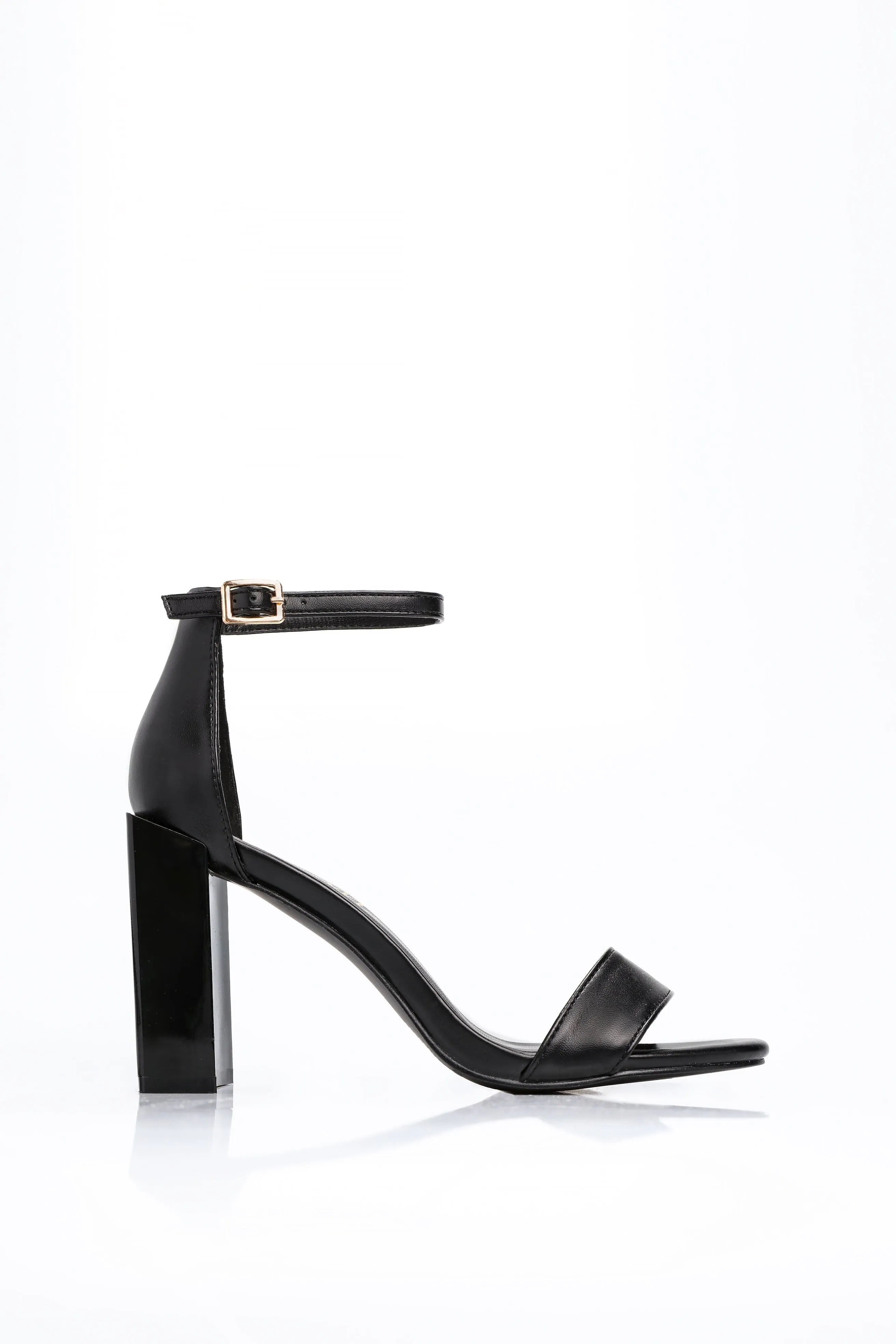 Block Him Heel - Black