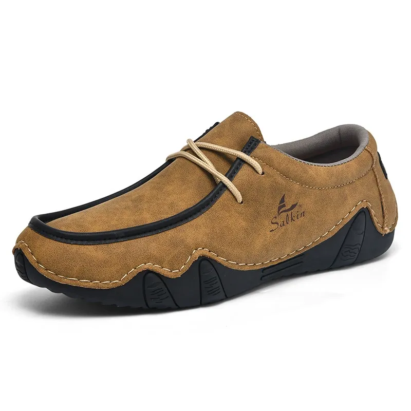 Bootara New Arrival Men’s Casual Loafers, Low-Top Comfortable Shoes for Everyday Wear, Lightweight Slip-On Design