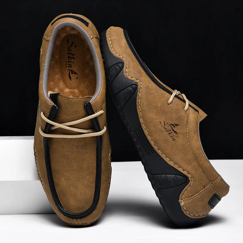 Bootara New Arrival Men’s Casual Loafers, Low-Top Comfortable Shoes for Everyday Wear, Lightweight Slip-On Design
