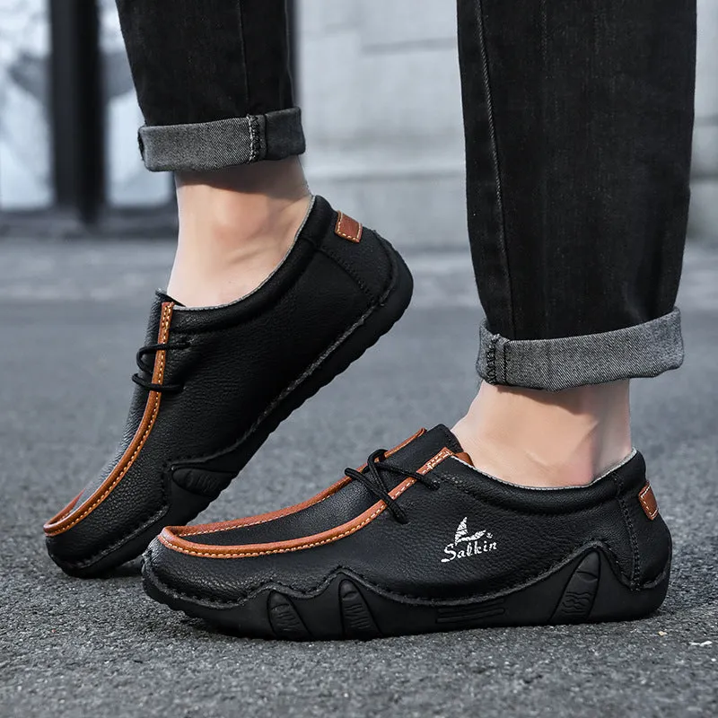 Bootara New Arrival Men’s Casual Loafers, Low-Top Comfortable Shoes for Everyday Wear, Lightweight Slip-On Design