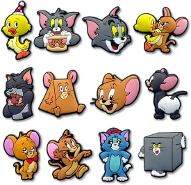 Cartoon Shoe Charms Fits for Clog Sandals Shoes Decoration, Cute Cartoon Accessories Charms for Women Men