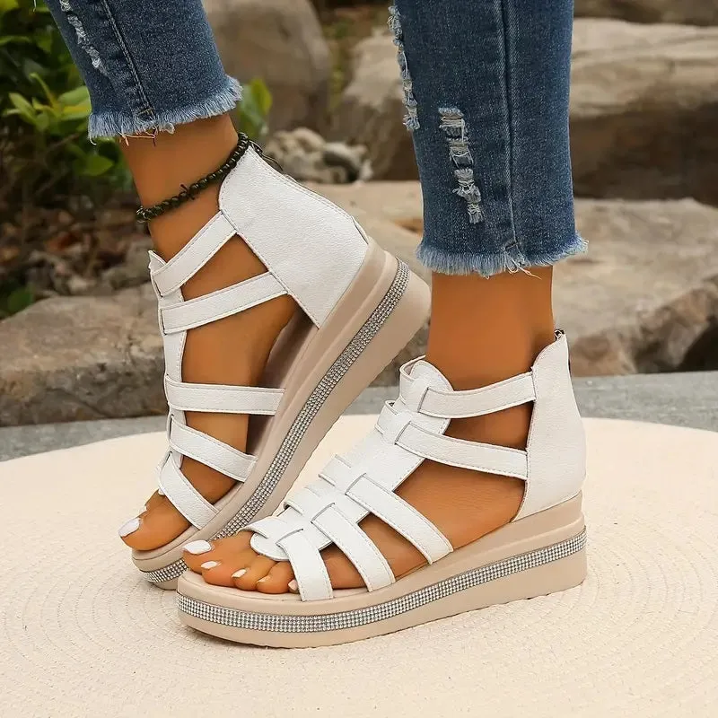 Clara | Stylish Wedge Sandals