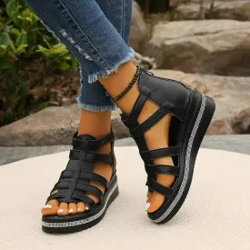 Clara | Stylish Wedge Sandals
