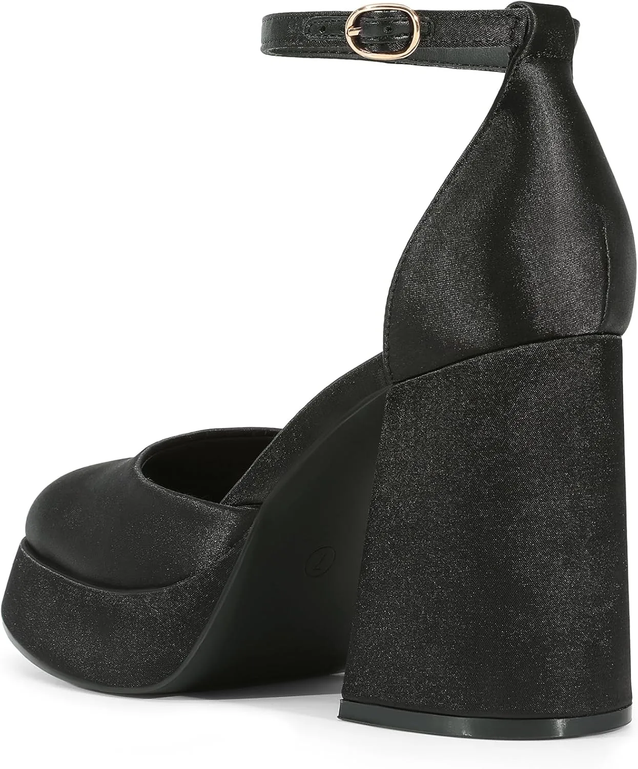 DREAM PAIRS Women's Chunky Platform High Heels Closed Toe Block Ankle Strap Dress Wedding Party Pumps Shoes