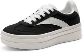 DREAM PAIRS Women's Platform Fashion Sneakers Chunky Casual Tennis Shoes Trendy Sneakers for Women
