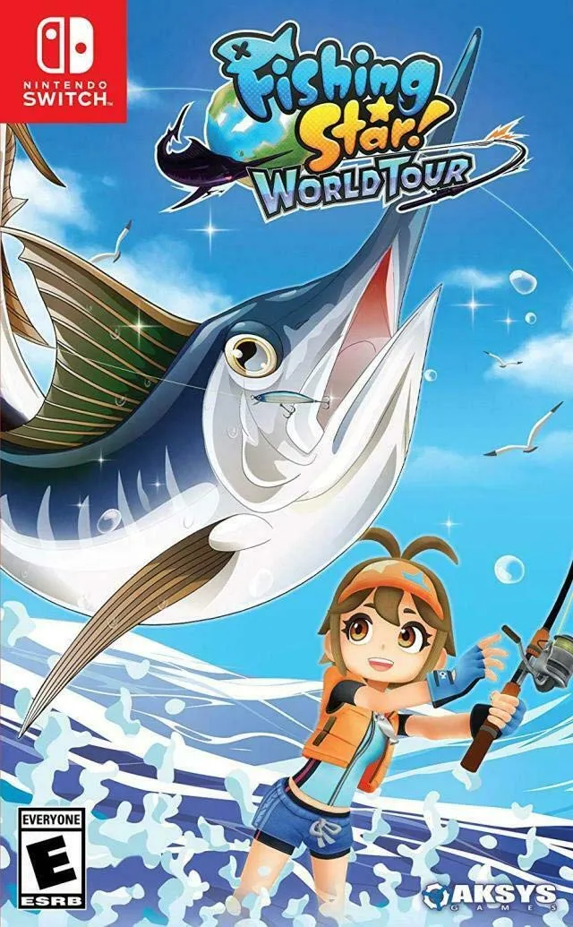 Fishing Star World Tour W/fishing Rod Controller