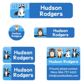 Forest Animals Camp Labels Pack