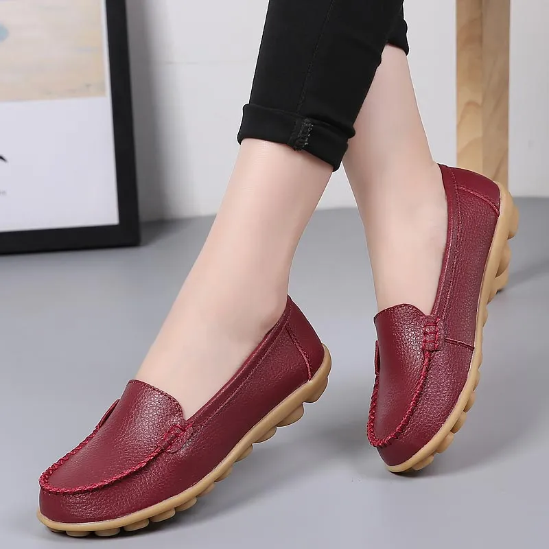 FUDYNMALC White Boat Shoes Womens