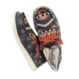 Gypsy Jazz Ladies Rockin Navy Stars Casual Shoes GJSP0131-410