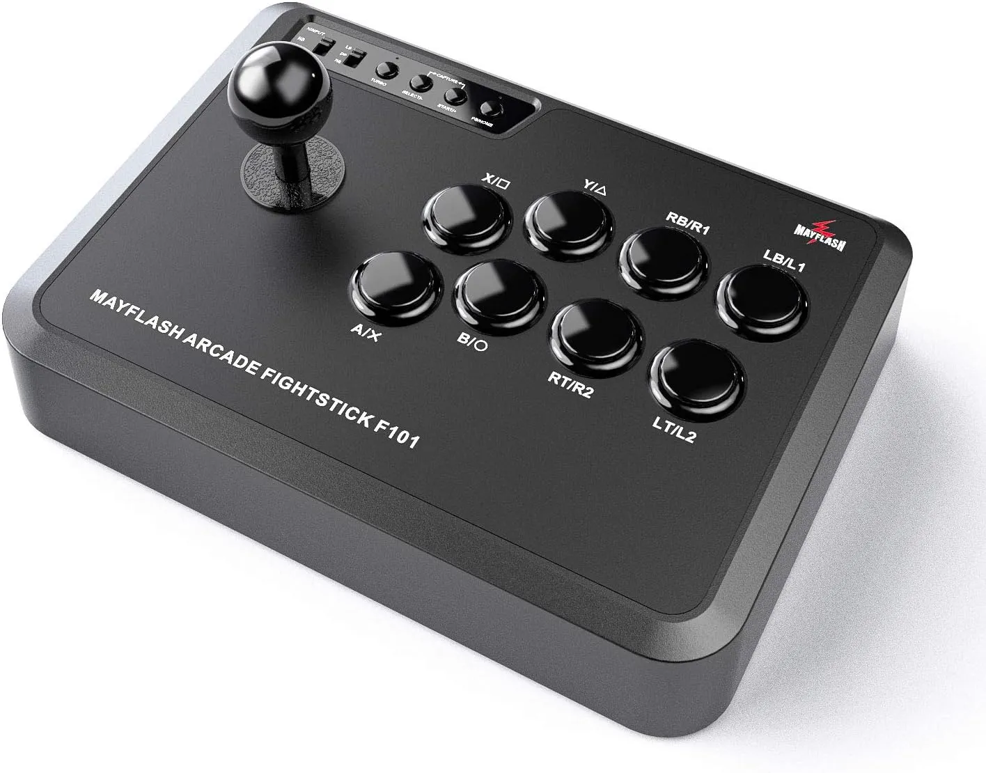 MAYFLASH Arcade Fighting Stick F101 for Switch/PC/PS3/Android/NeoGeo mini/SEGA MEGA Drive mini/SEGA GENESIS mini