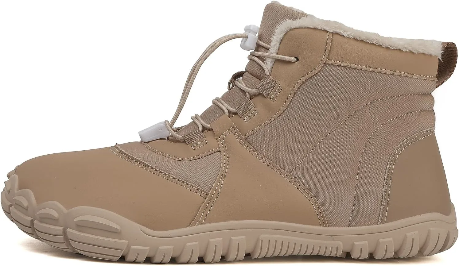 Mens Womens Hike Barefoot Minimalist Shoes Winter Footwear Zero Drop Sole Wide Toe Box Waterproof Hiking Boots Women Warm and comfortable