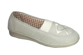Mirak Malt Womens Slip On Canvas Casual Shoe