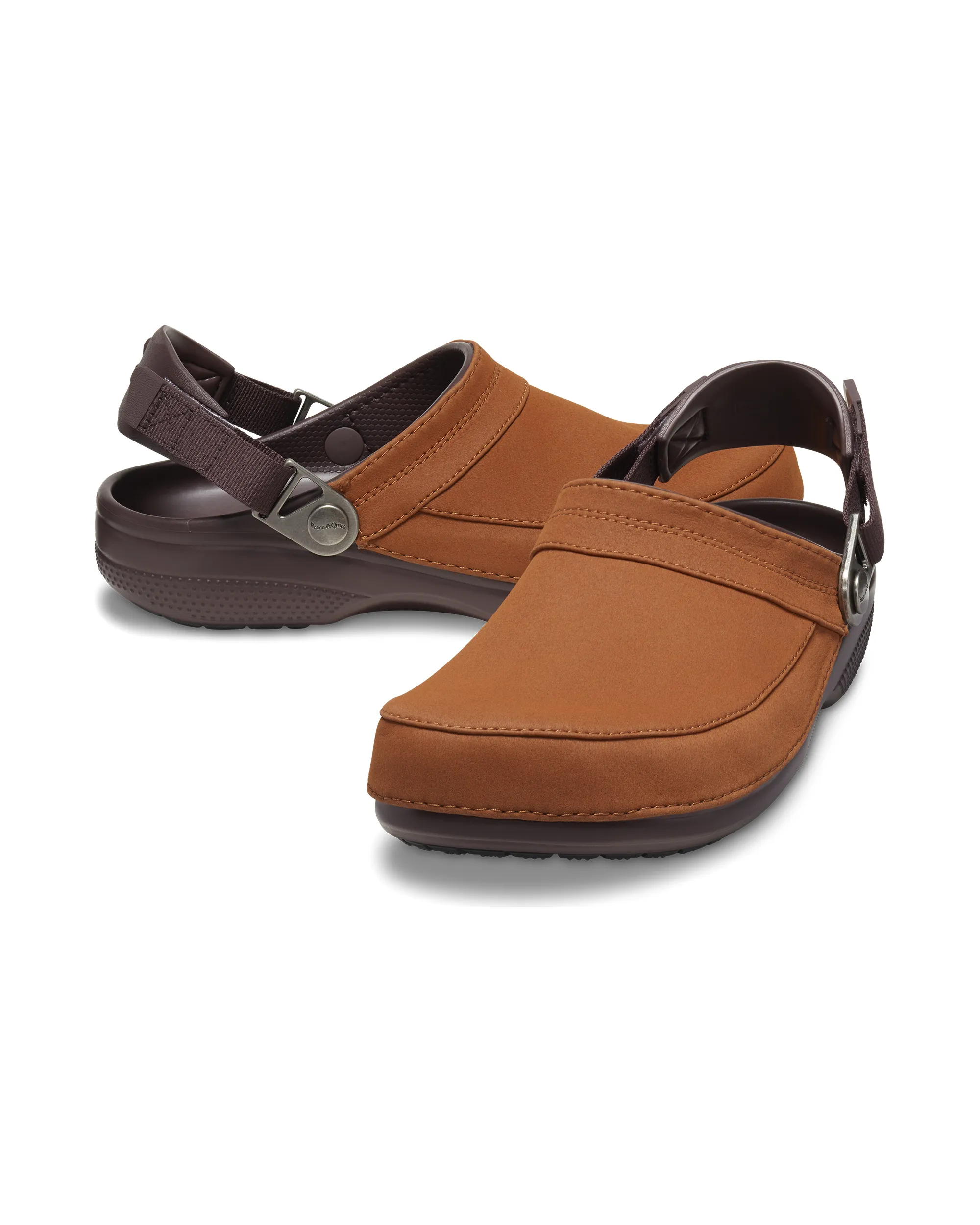 MoPQ Classic Clog - Orange / Mocha