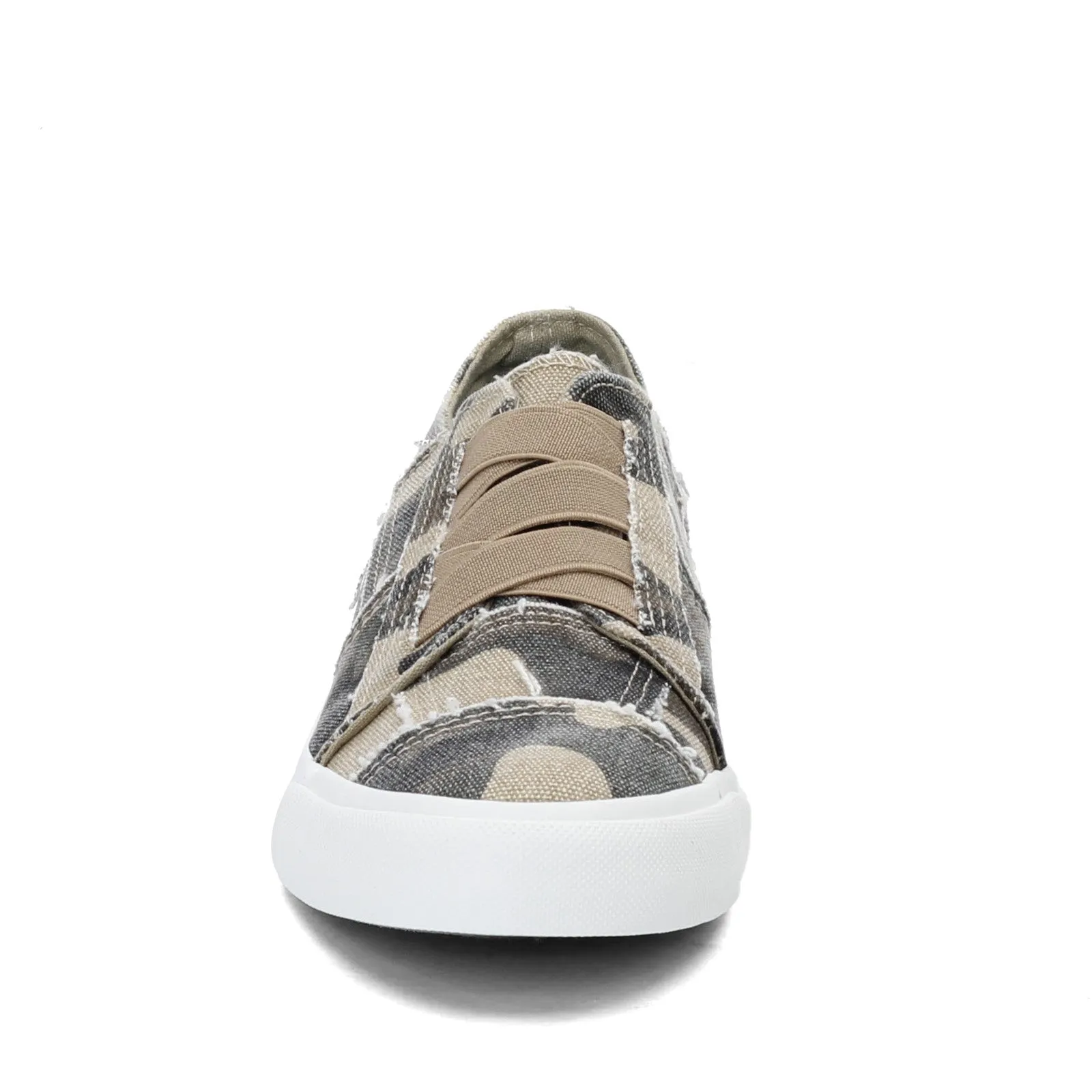 Natural Love Not War Canvas Marley Slip On Shoes