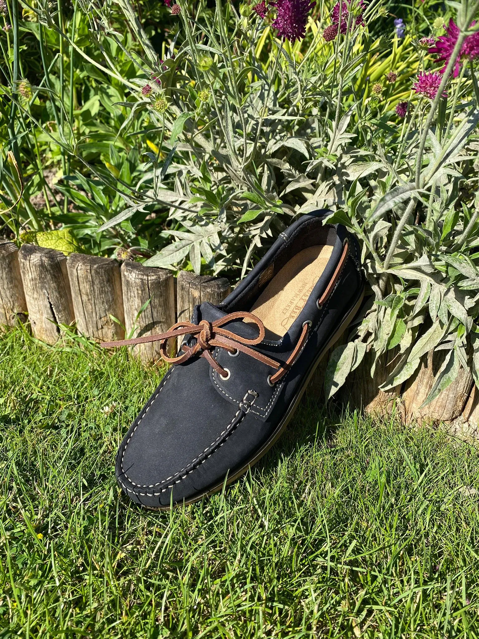 Navy Nubuck Deck