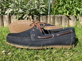 Navy Nubuck Deck