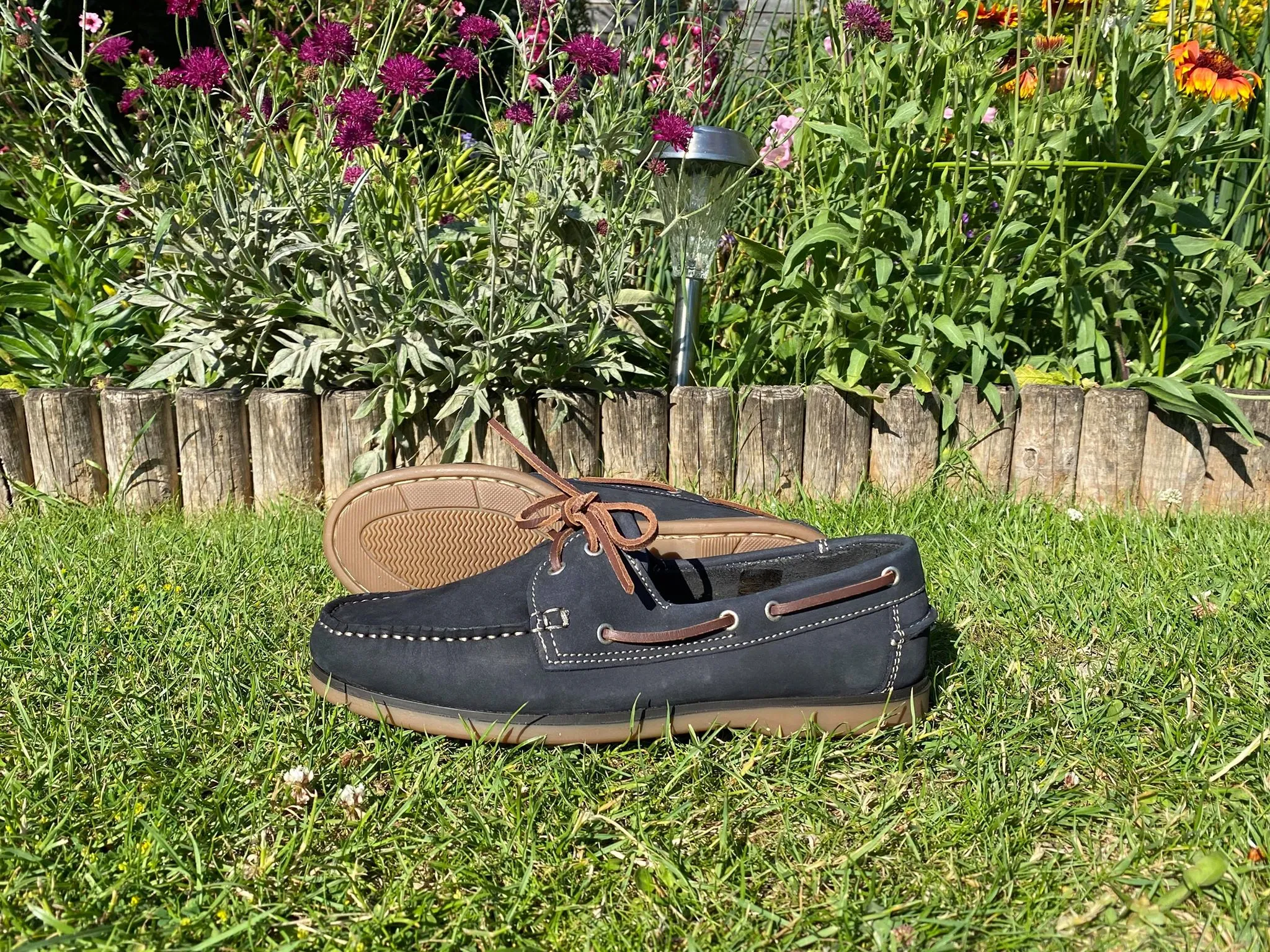 Navy Nubuck Deck