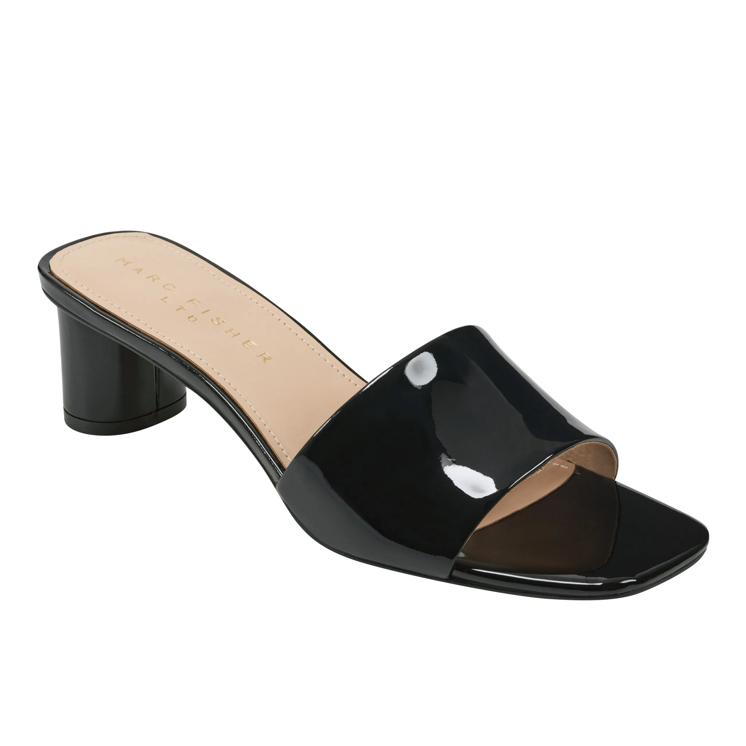 Nemmie Heeled Slide Sandal