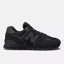 New Balance Men's 574 Classic Sneakers- All Black