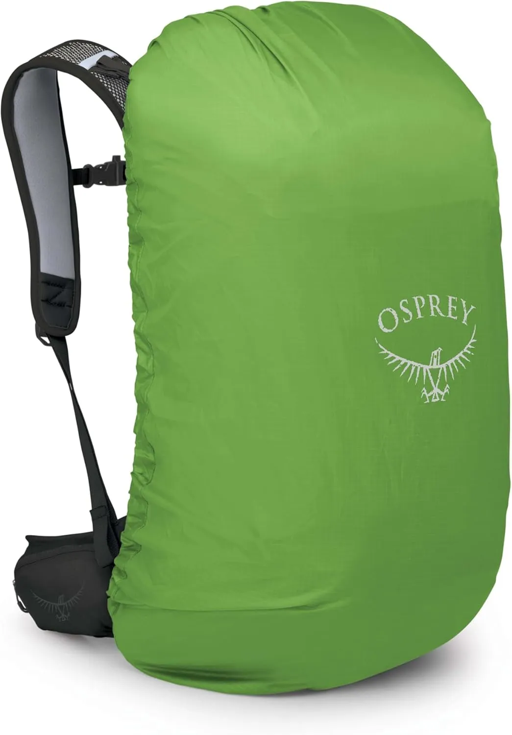 Osprey Hikelite 32L Unisex Hiking Backpack, Black, Medium/Large