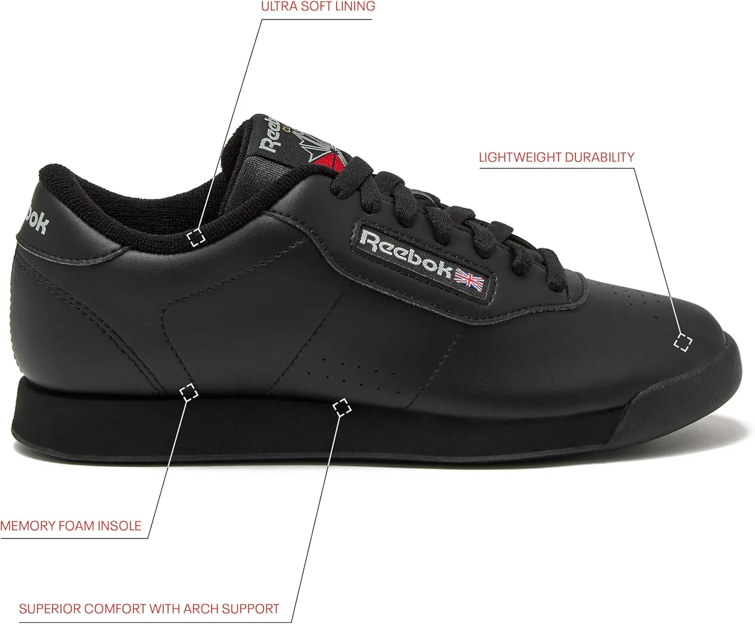 Reebok Women's Princess Sneaker