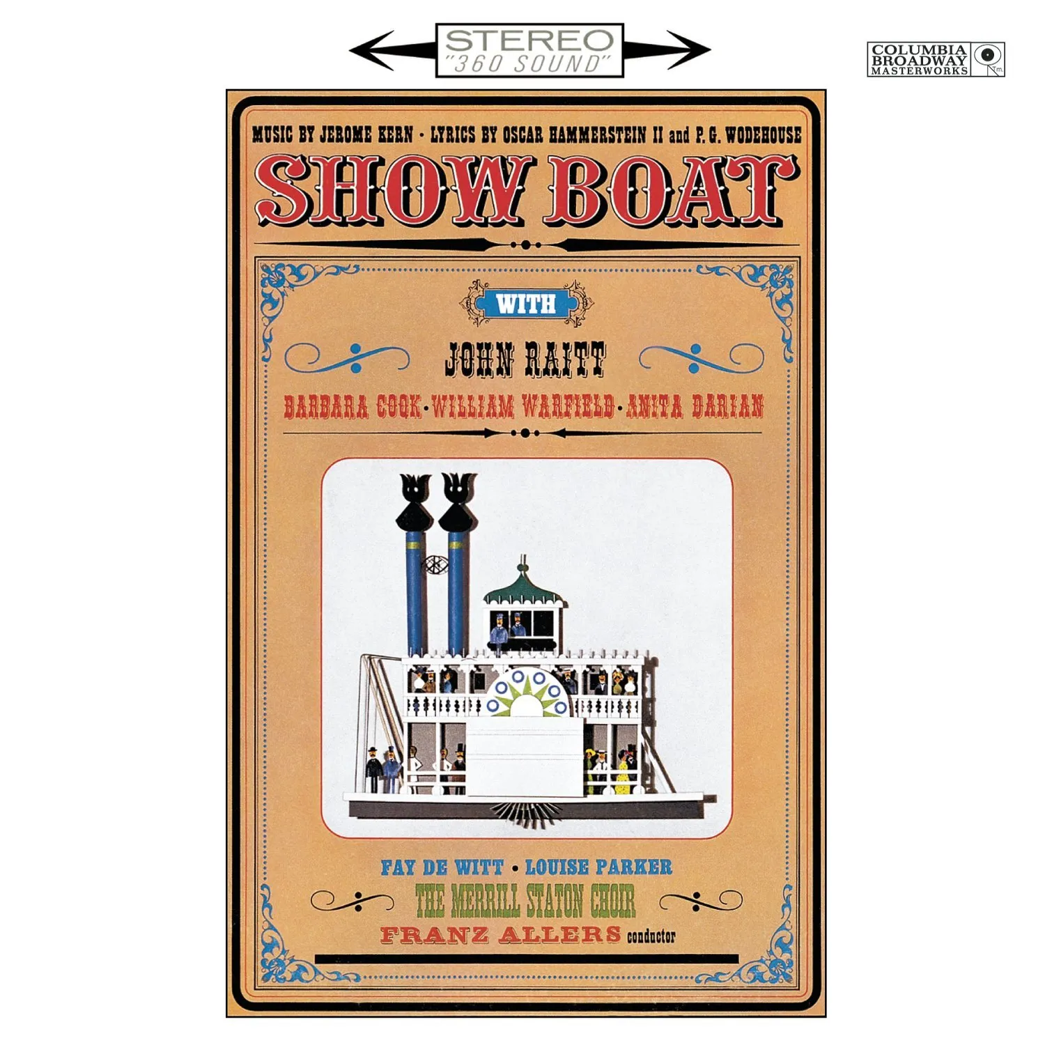 Show Boat Studio Cast Recording 1962