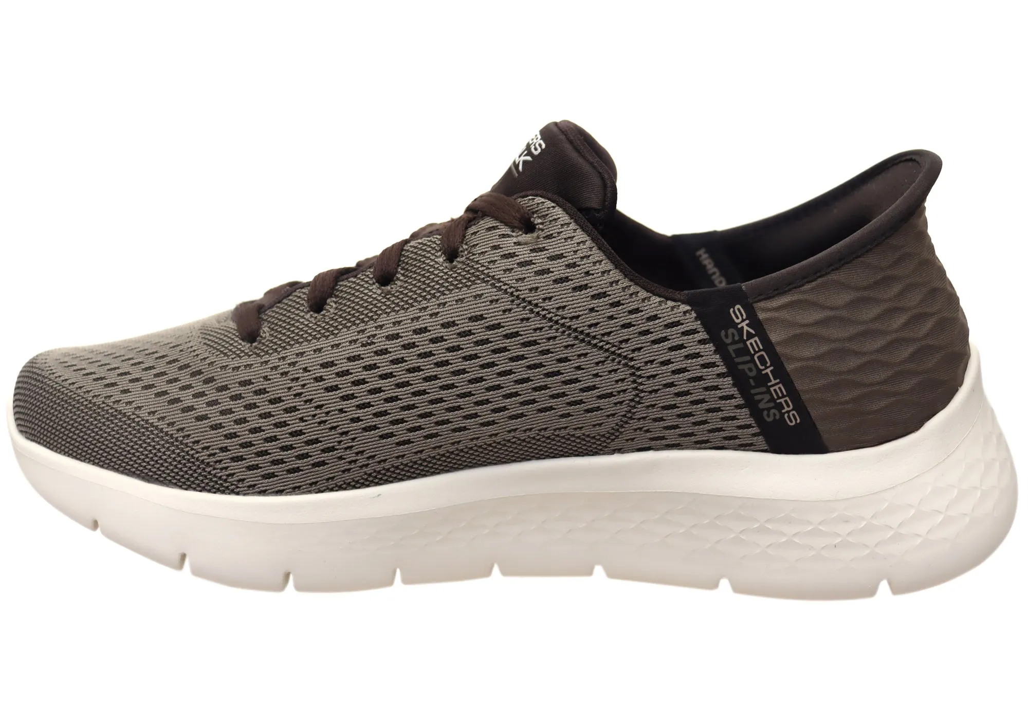 Skechers Mens Slip Ins GOwalk Flex New World Extra Wide Fit Shoes