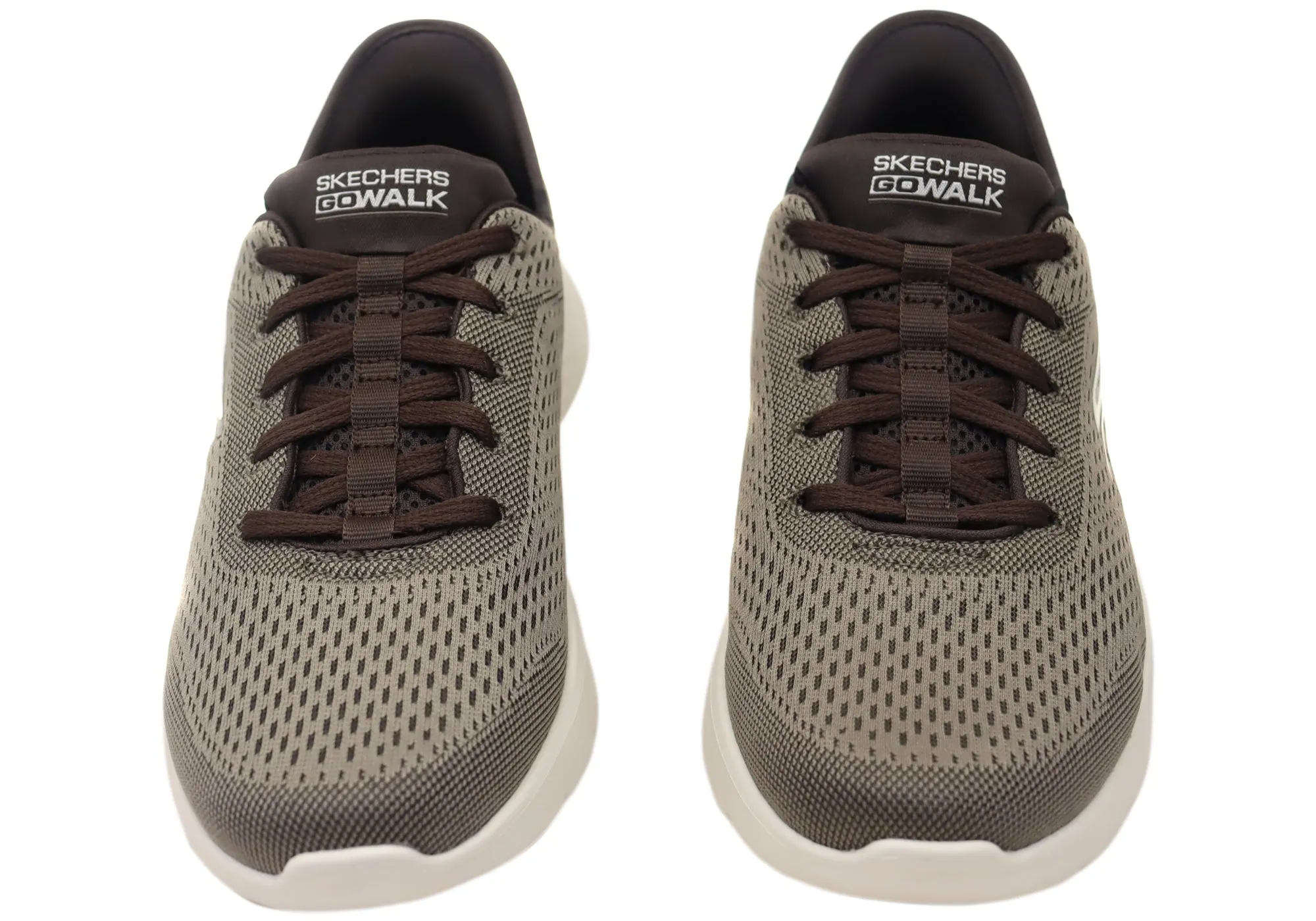 Skechers Mens Slip Ins GOwalk Flex New World Extra Wide Fit Shoes
