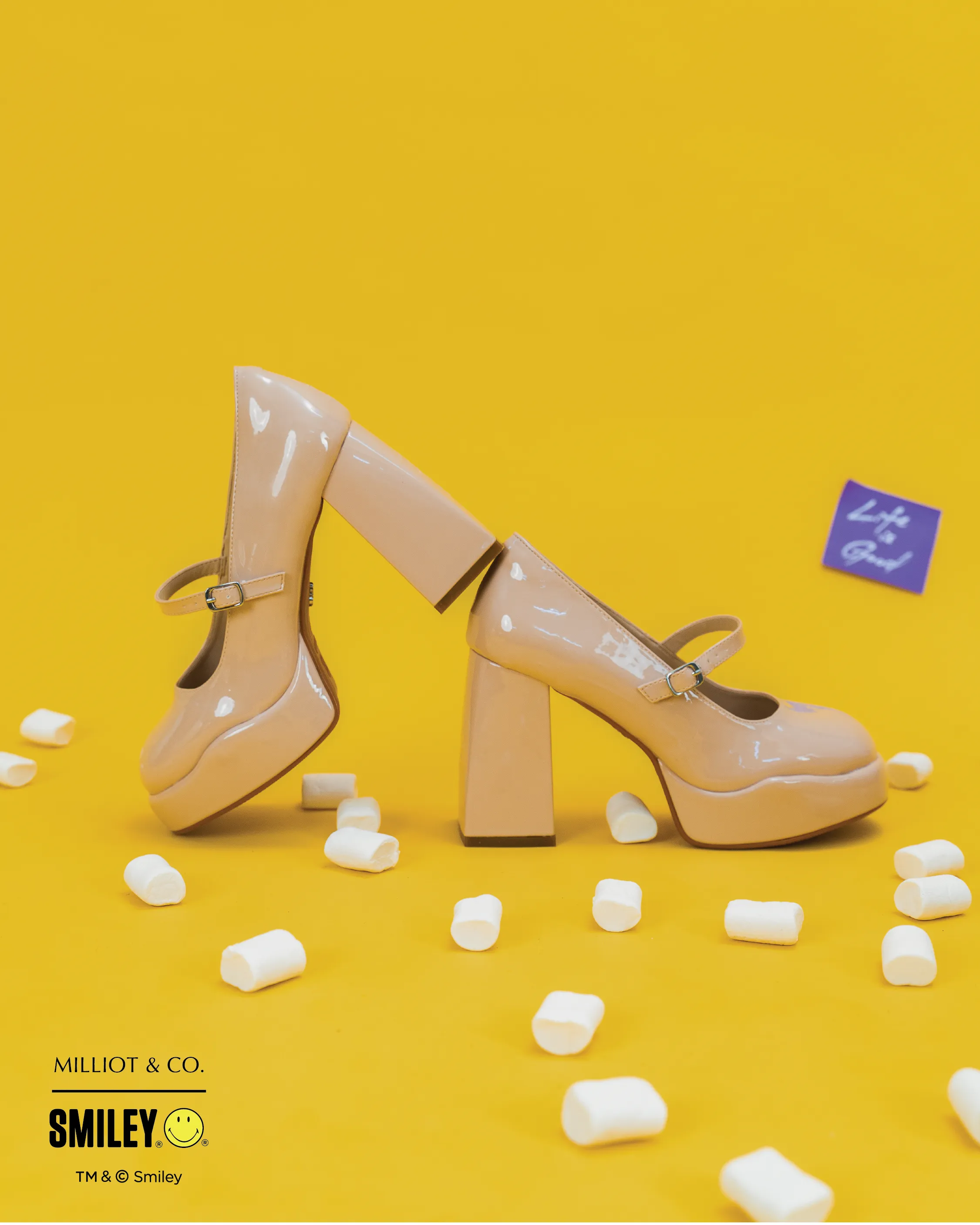 Smile Therapy Platform Mary Janes (Nude)