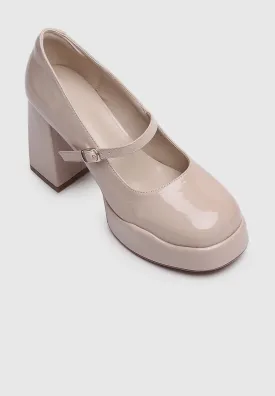 Smile Therapy Platform Mary Janes (Nude)