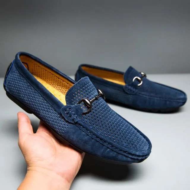 TOURSH Black Boat Shoes