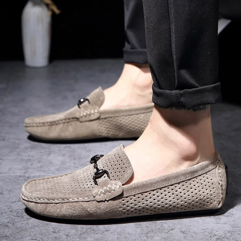 TOURSH Black Boat Shoes