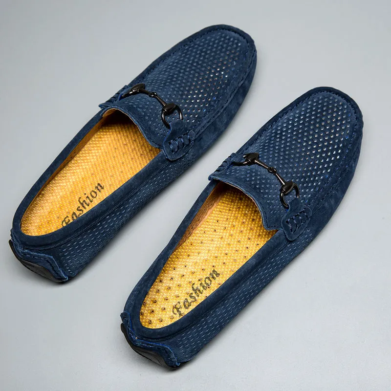 TOURSH Black Boat Shoes