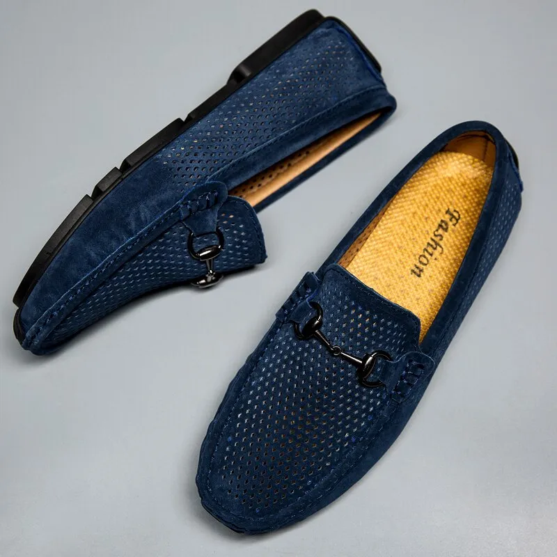 TOURSH Black Boat Shoes