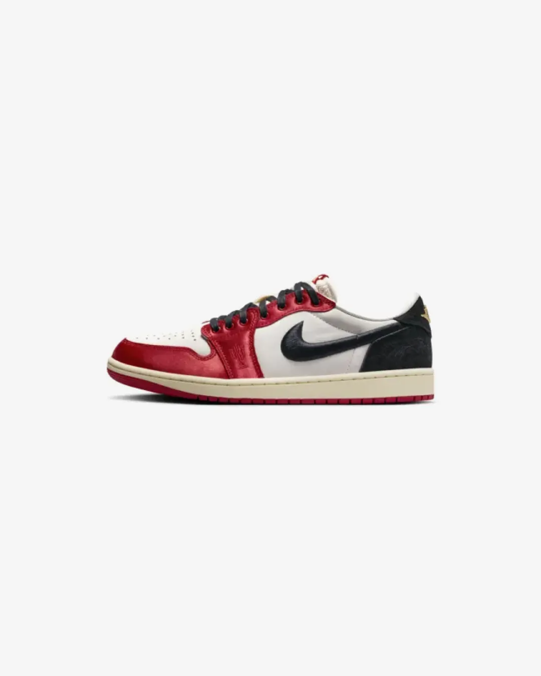 Trophy Room x Air Jordan 1 Low OG ‘Sail And Varsity Red‘ Sneakers