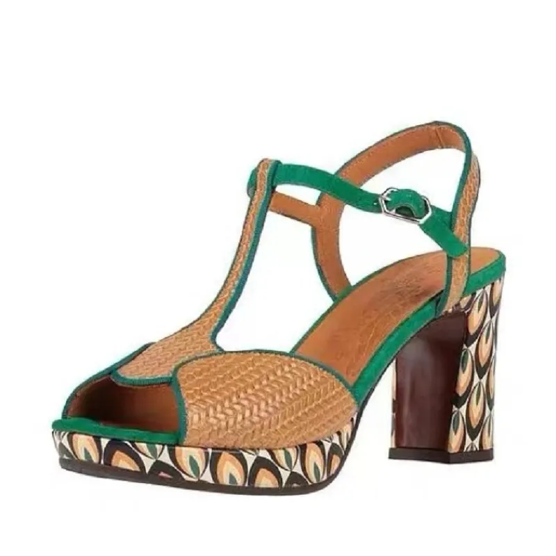 USS Shoes Roxana Women's Luxury Platform Sandals