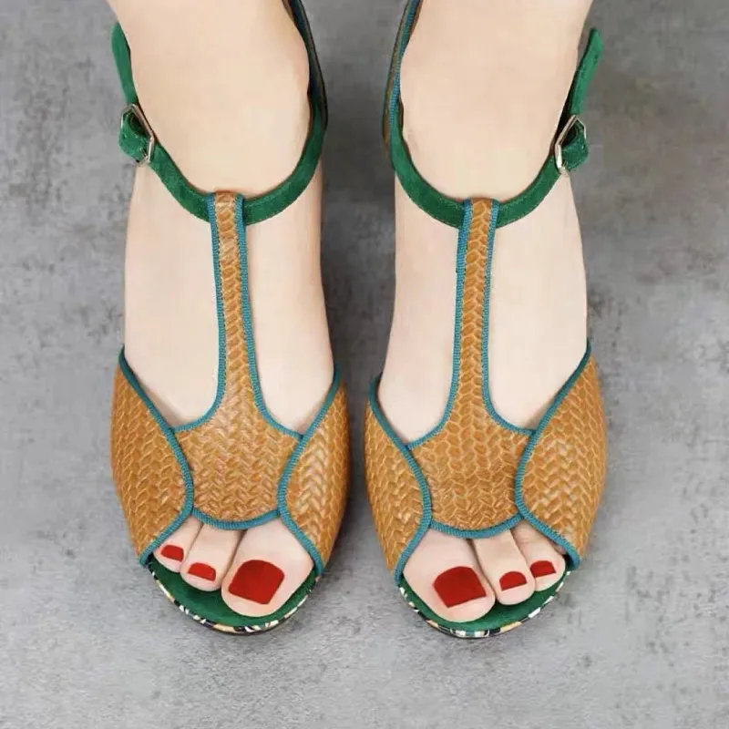 USS Shoes Roxana Women's Luxury Platform Sandals