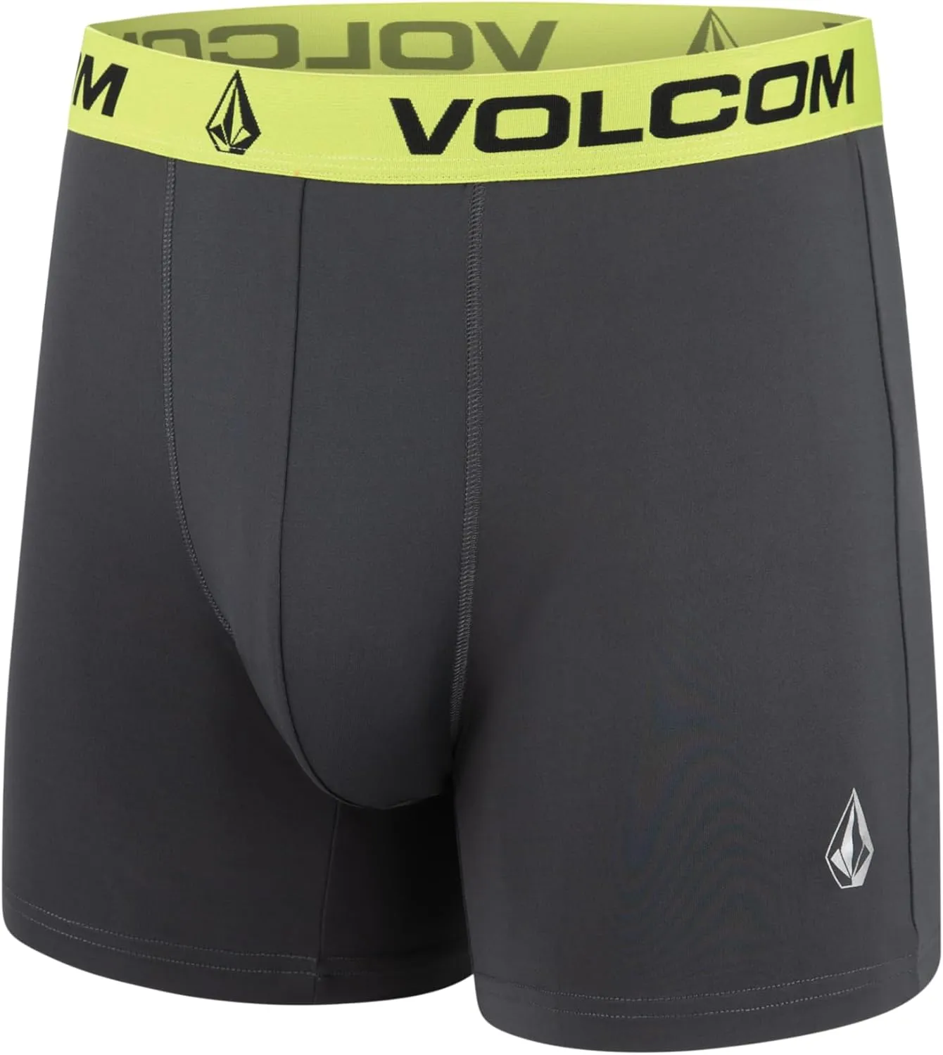 Volcom Mens Boxer Briefs 5 Pack Poly Spandex Performance Boxer Briefs Underwear