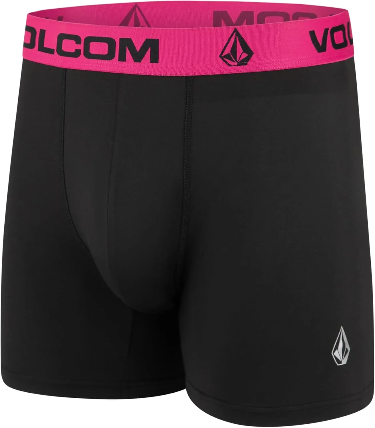 Volcom Mens Boxer Briefs 5 Pack Poly Spandex Performance Boxer Briefs Underwear