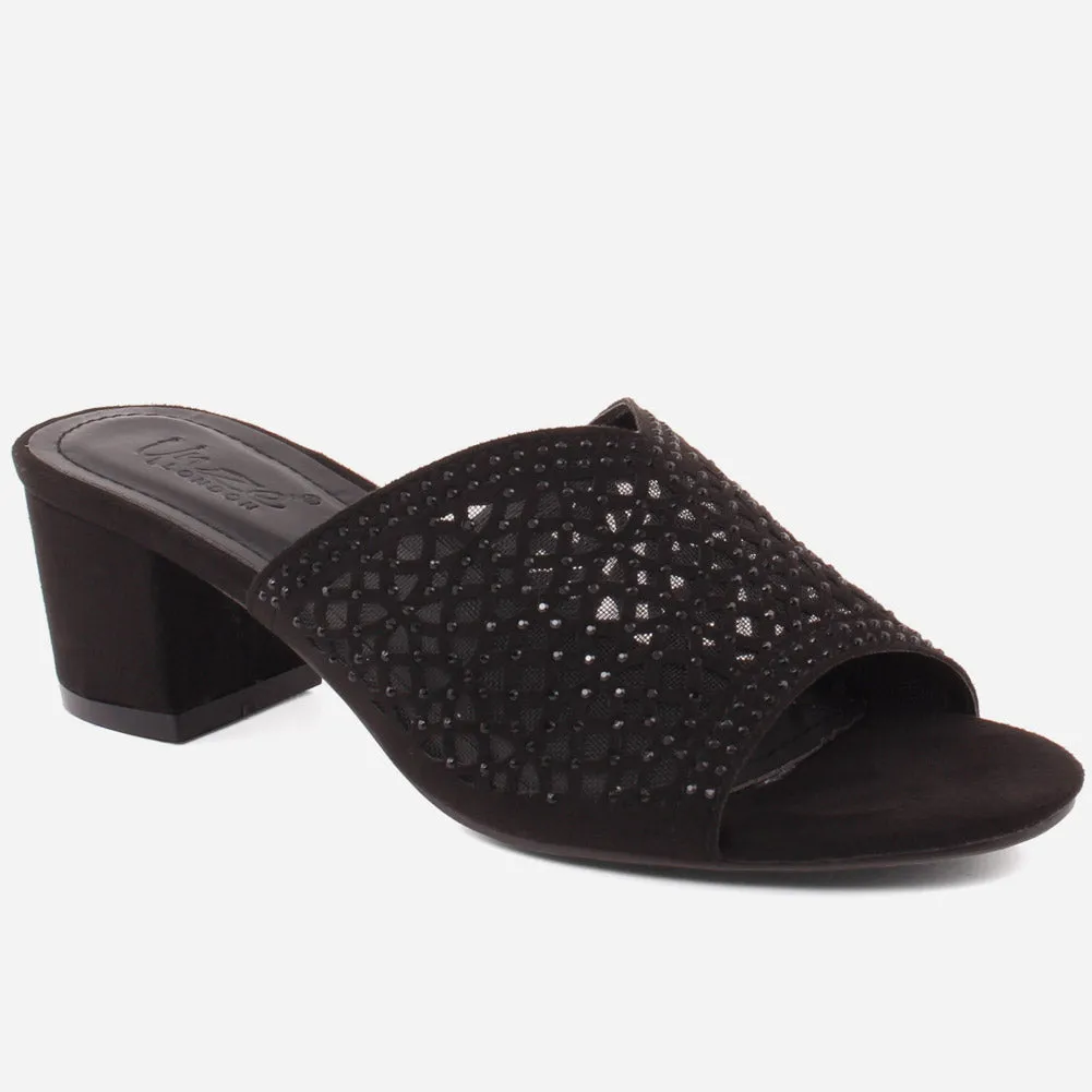 Women "RITA" Block Heel Open Toe Sandals