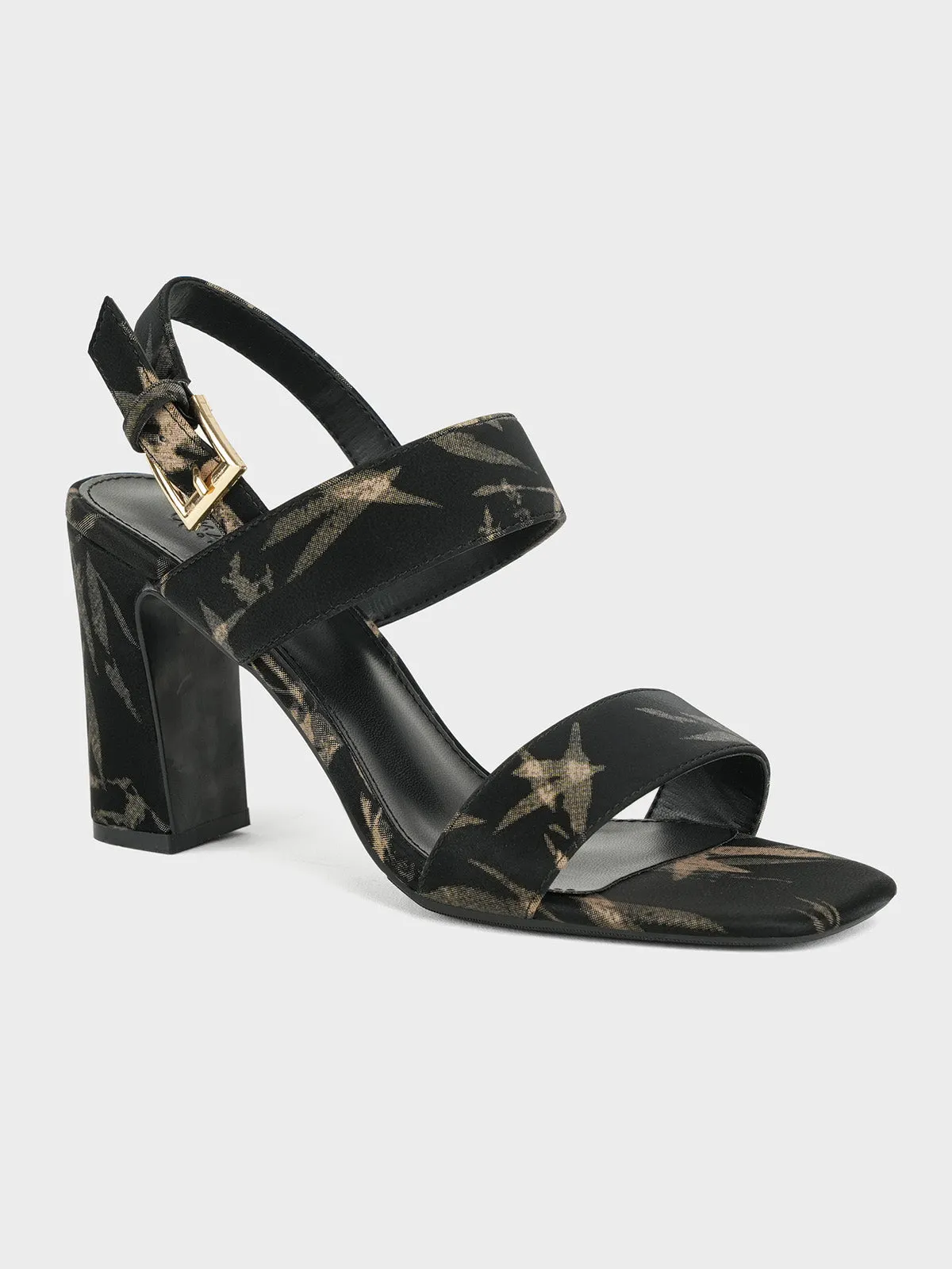 Womens "MINU" Block Heels Sandals