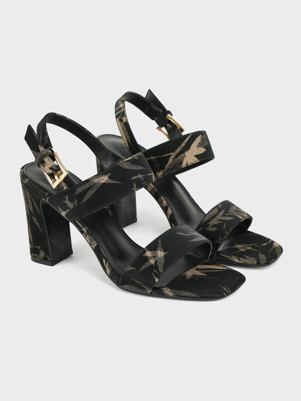 Womens "MINU" Block Heels Sandals